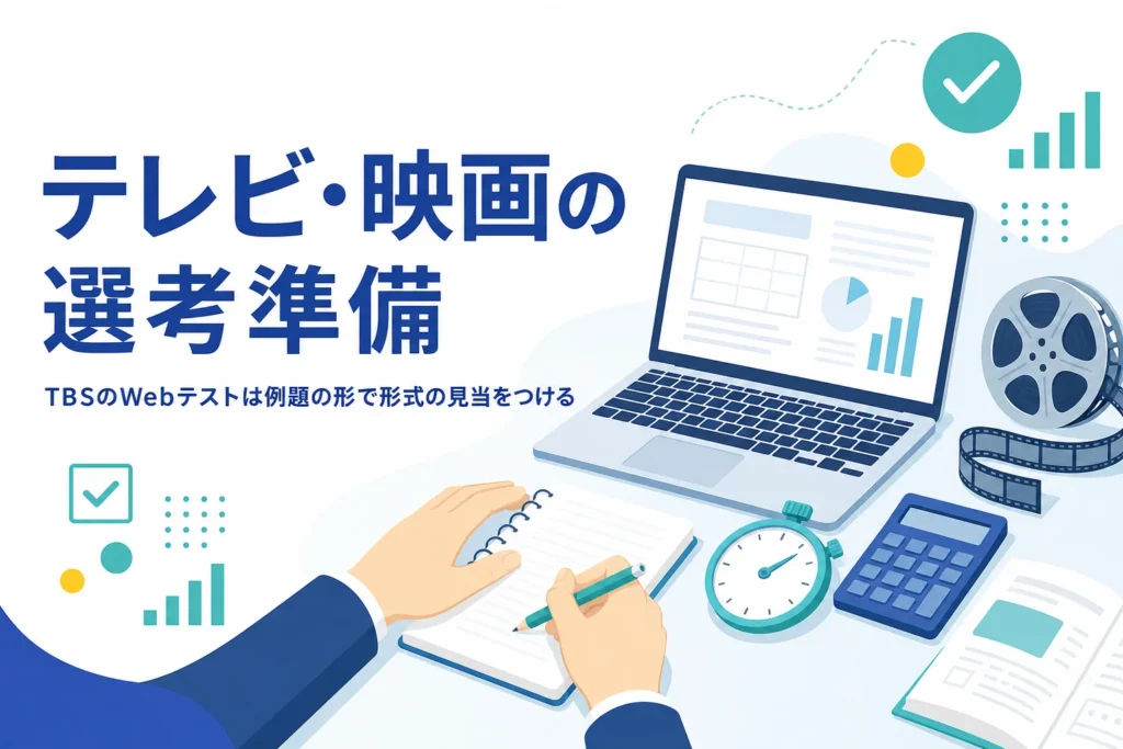 TBS・東宝・東映のWebテストの確かめ方と、インターンでテストが来た時の考え方を紹介する記事のアイキャッチ